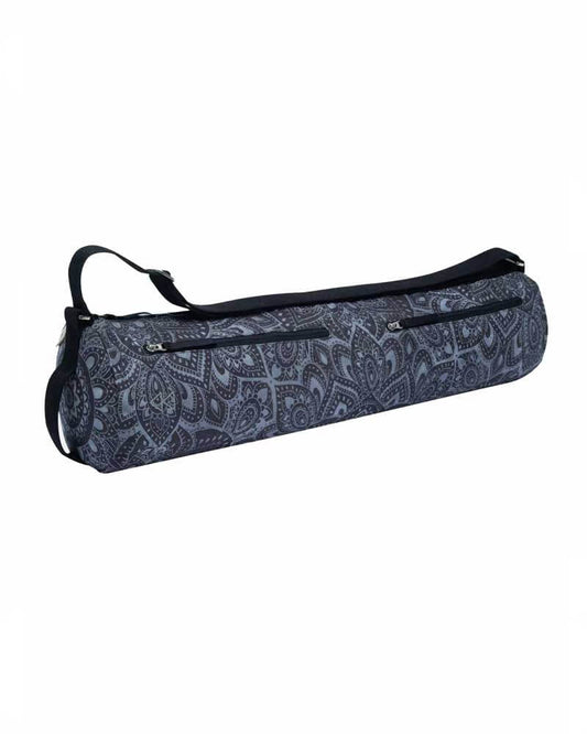 Black metal rod with text on a white background